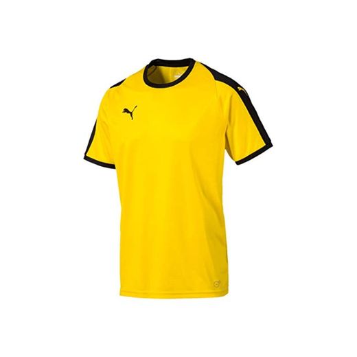 PUMA Liga Jersey Camiseta, Hombre, Cyber Yellow