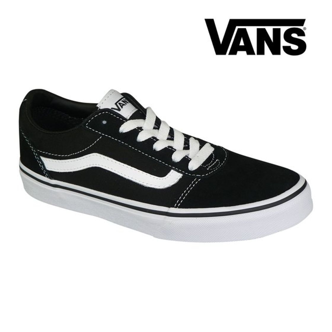 Moda Vans Ward Canvas, Zapatillas Hombre, Negro