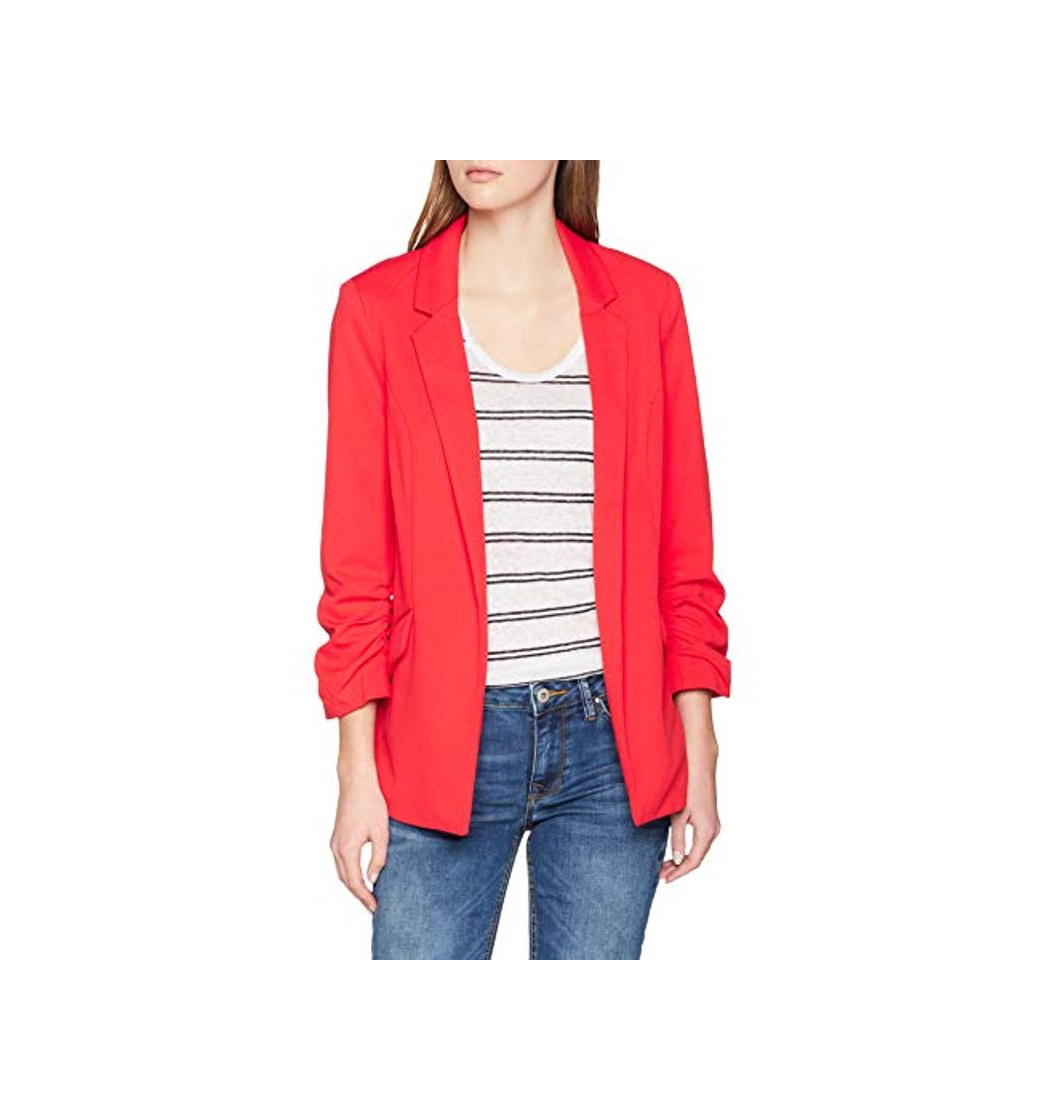 Moda Only Onlcarolina Diana 3/4 Blazer CC TLR Chaqueta de Traje, Rojo