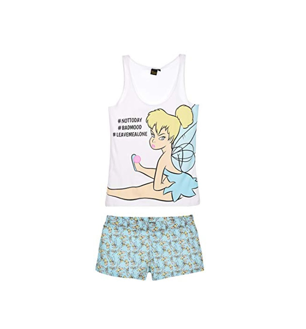 Fashion Tinker Bell Mujer Pijama Corto