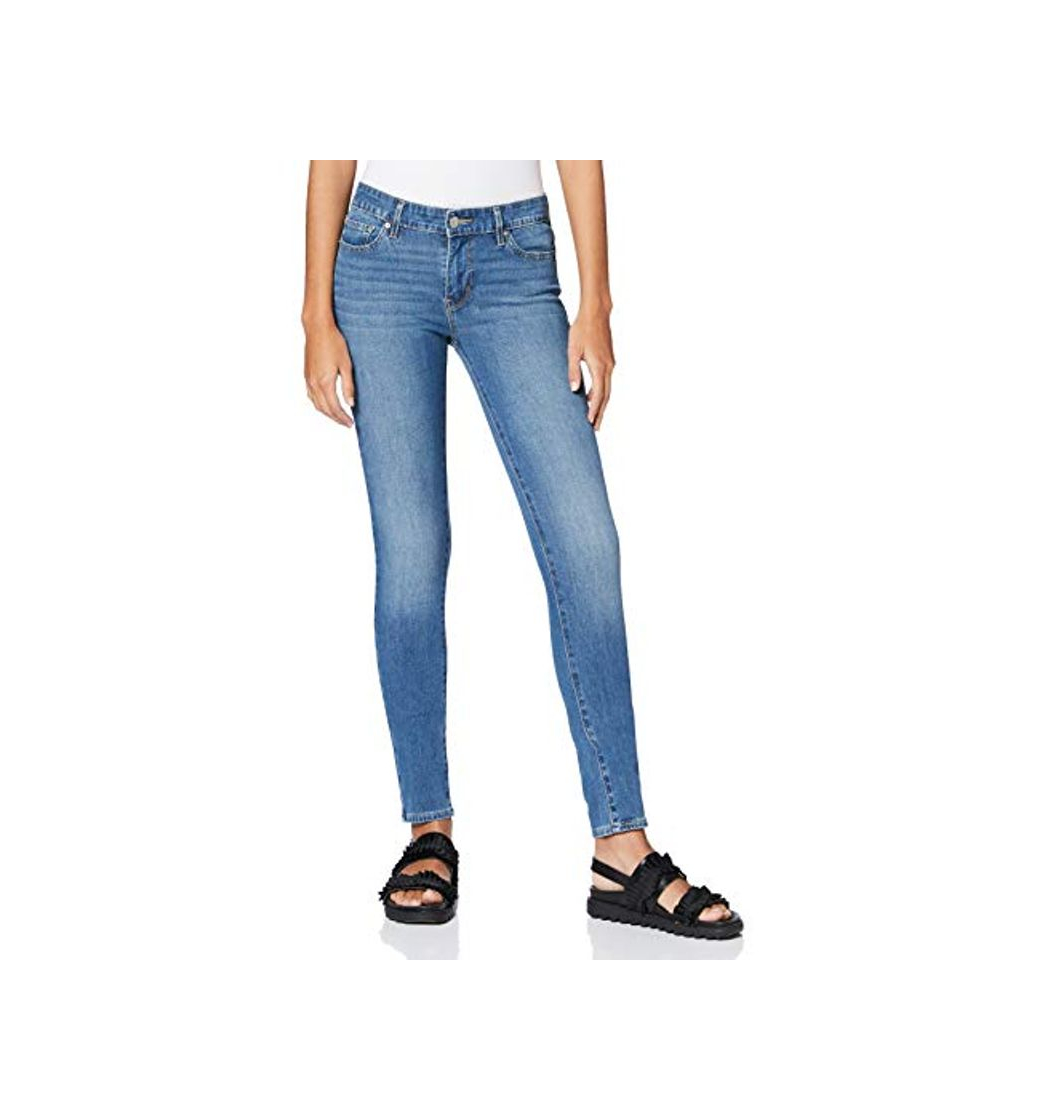 Moda Levi's 711 Vaqueros Skinny, Azul