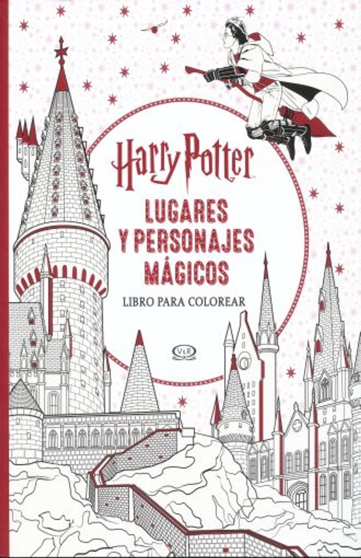 Book Harry Potter Lugares y Personajes Magicos