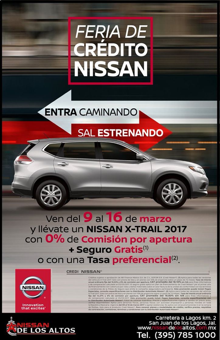 Fashion Credi nissan