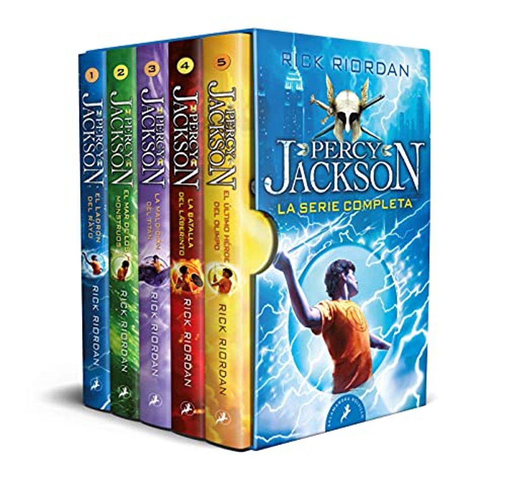 Libro Percy Jackson y los dioses del Olimpo - La serie completa: (pack