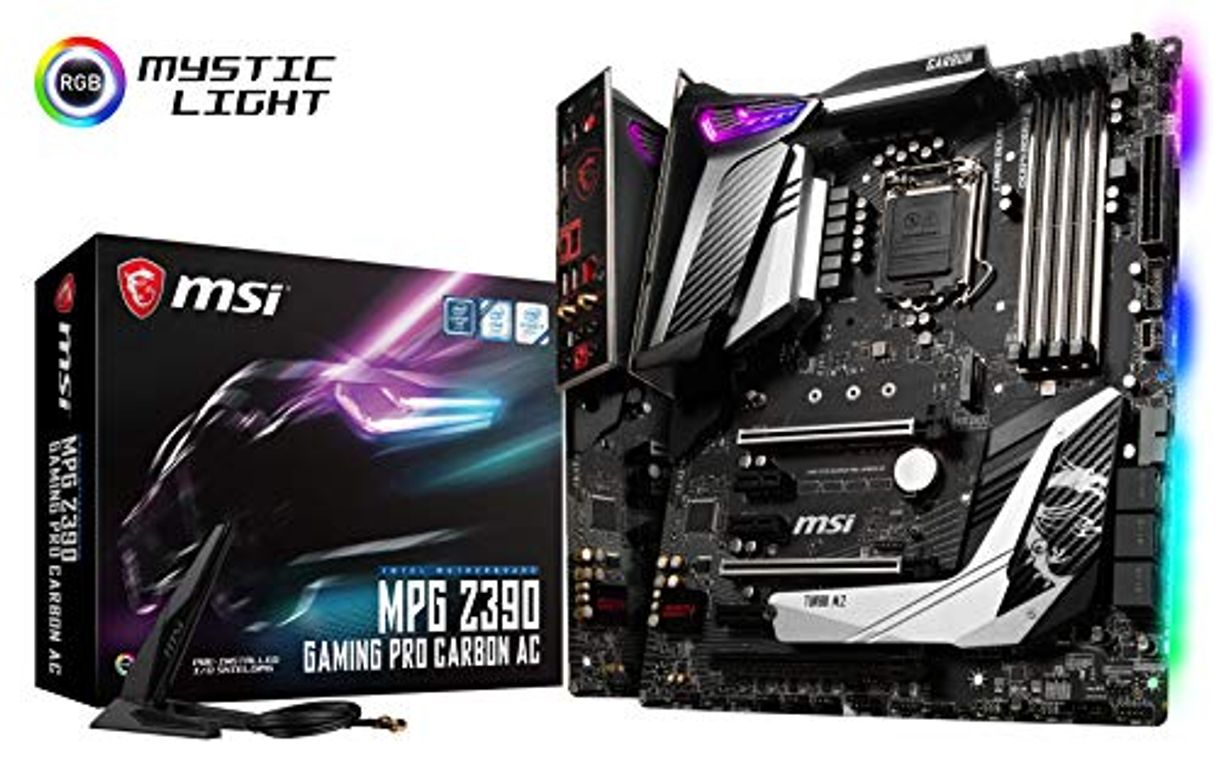 Producto MSI MPG Z390 Gaming Pro Carbon AC, 4X DDR4 4400, 1X HDMI