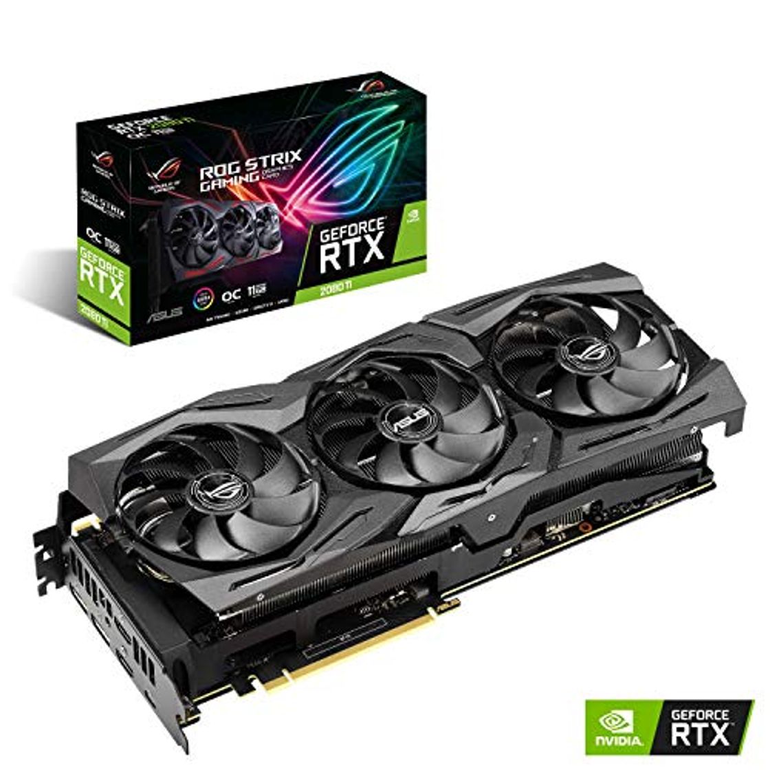 Social ASUS ROG Strix GeForce RTX 2080 Ti OC Edition - Tarjeta gráfica