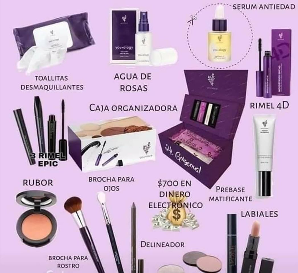 Película Linea de cosmeticos recomendado 100%