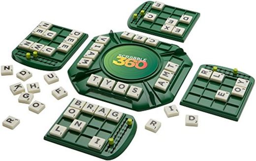 Mattel Games- Scrabble 360º,juego de mesa