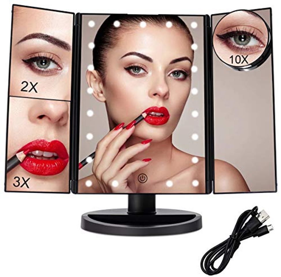 Social FASCINATE Espejo Maquillaje con Luz