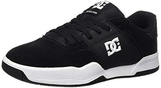 DC Shoes Central, Zapatillas de Skateboard para Hombre, Negro