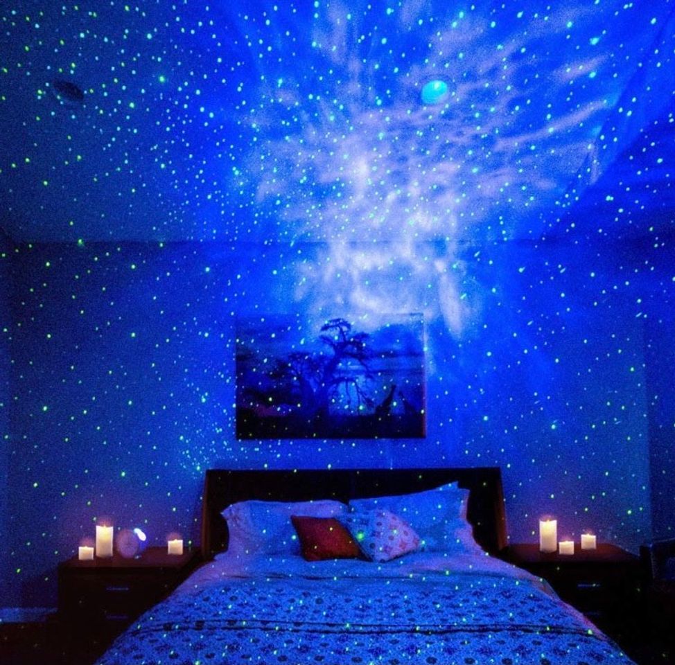 Social Projetor Laser de Estrela e Nebulosa • BlissLights Sky 