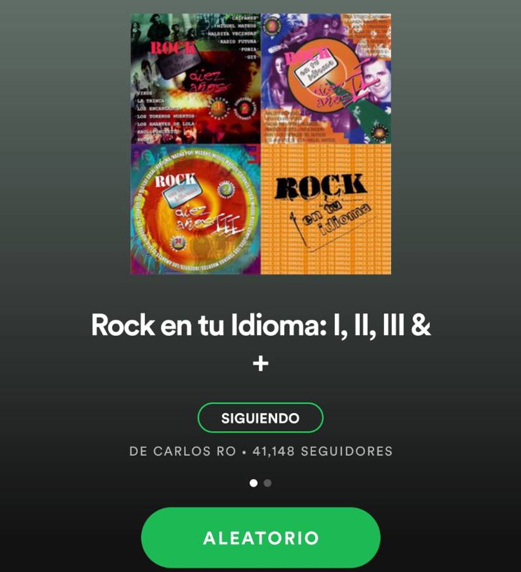 Canciones Rock en tu idioma