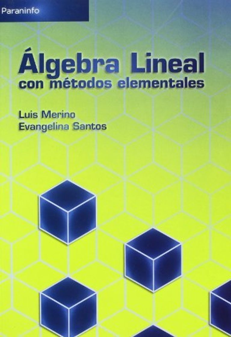 Libro Álgebra lineal con métodos elementales