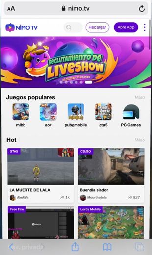 NiMO TV-Top Live Game Streaming Platform