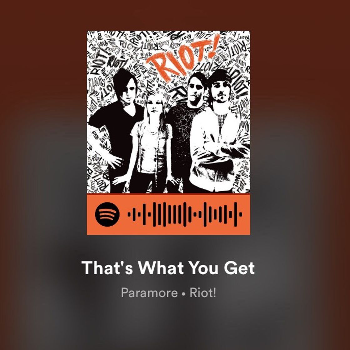 Canciones That’s What You Get - Paramore