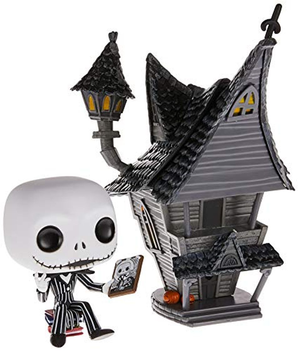 Juego Funko- Pop Figura De Vinil: Town: Nightmare Before Christmas-Jack-Jack's House W Coleccionable,