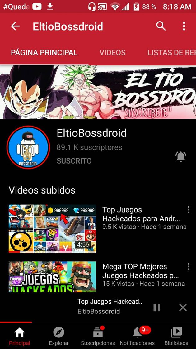 Social El Tio Boss Droid