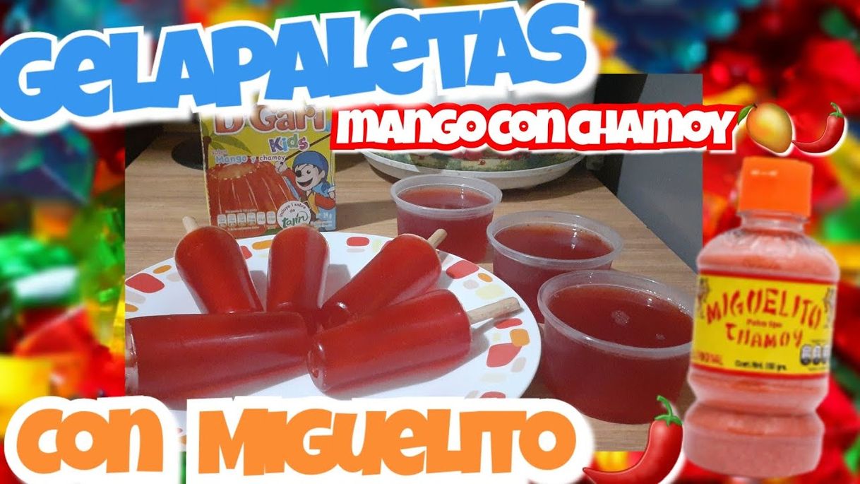 Fashion Gelapaletas de Mango con Chamoy y Miguelito 🥭 Preparalas ...