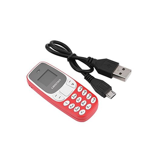 Mini teléfono móvil pequeño teléfono celular Bluetooth marcador teléfono celular teléfono celular