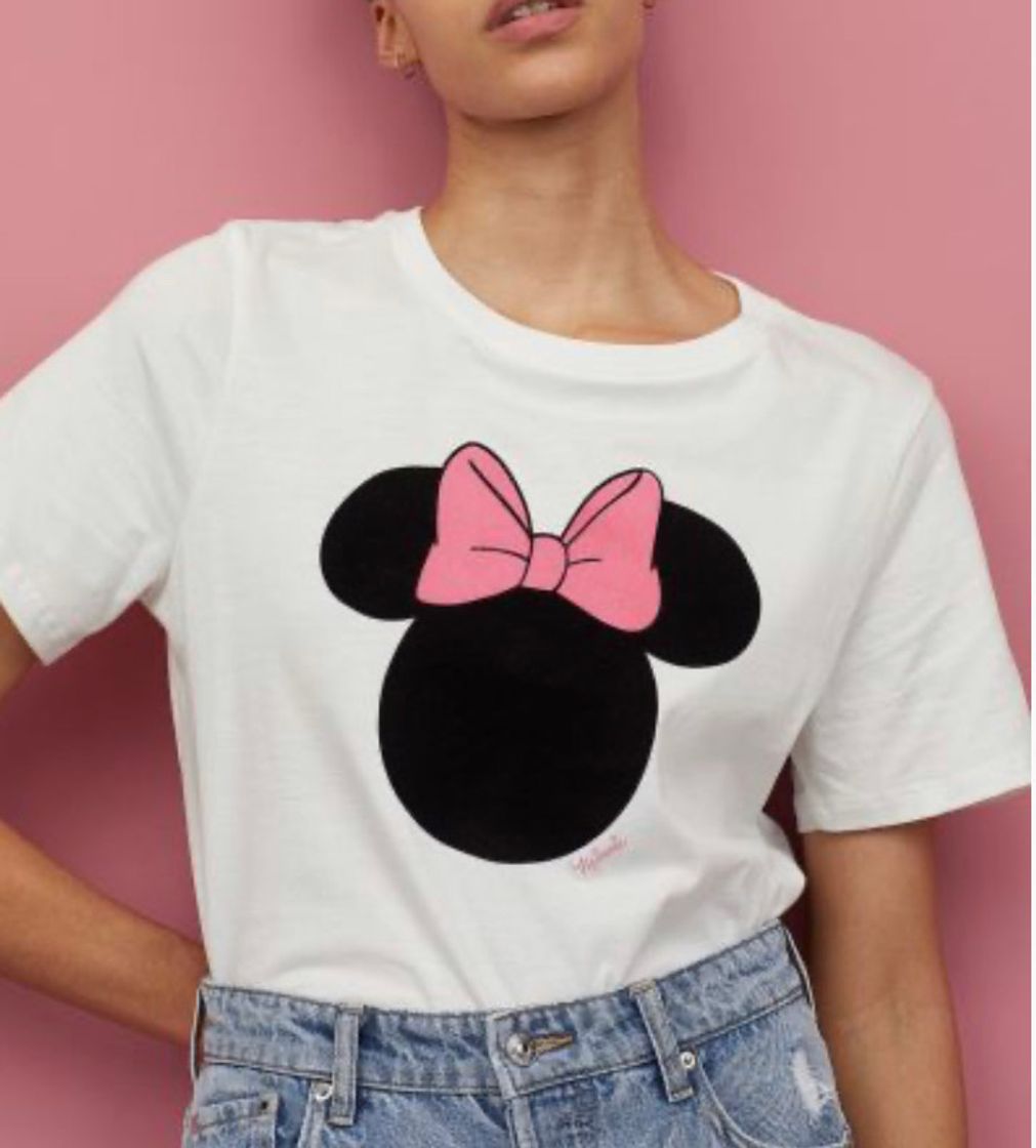 Social  Blusa con estampado de Minnie Mouse.