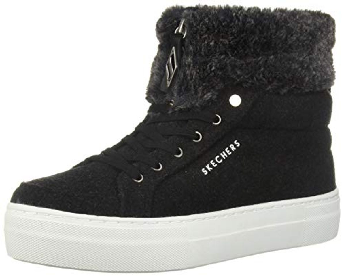 Fashion Skechers Women's Alba-Fuzzy Topers Sneaker