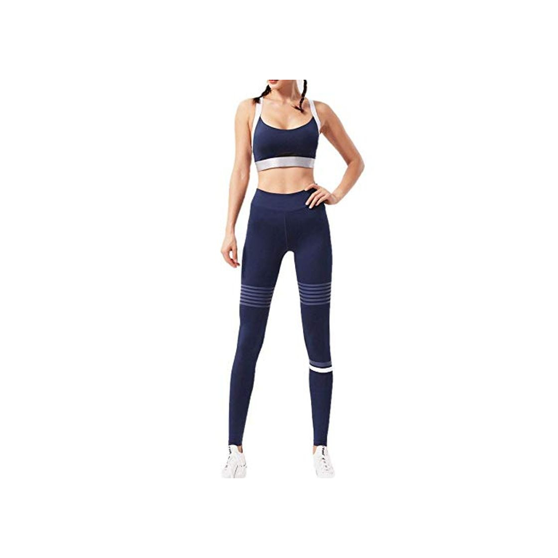 Moda Leggings Yoga Mujer Traje De Yoga Conjunto De Chaleco De Culturismo De Yoga Pantalones Ajustados De Moda Para Mujer Traje De Movimiento Pantalones De Sujetador De Yoga Mujer Fitness Ropa Deporti