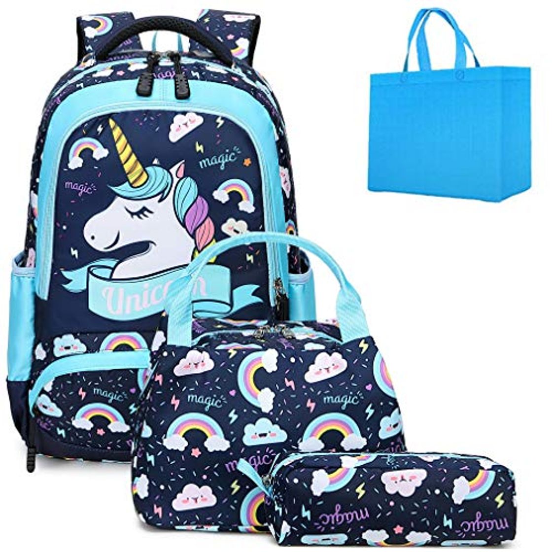 Fashion Mochila Unicornio Niña Mochila Infantil niña Mochilas Escolares Mochila Estudiantes Bolso para