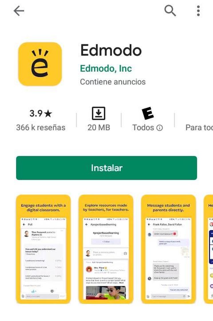 App Edmodo