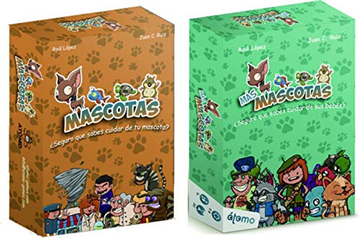 Productos Átomo Games Pack Mascotas