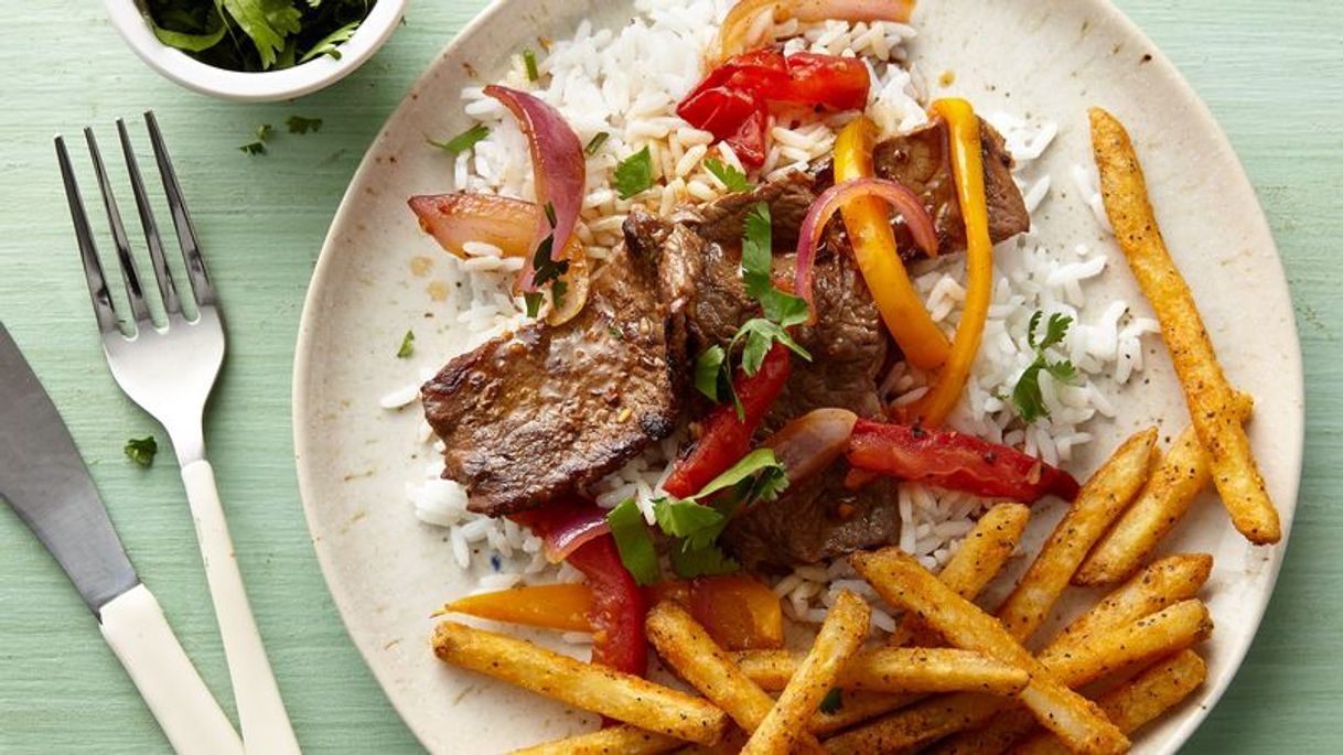 Receta de Lomo Saltado 