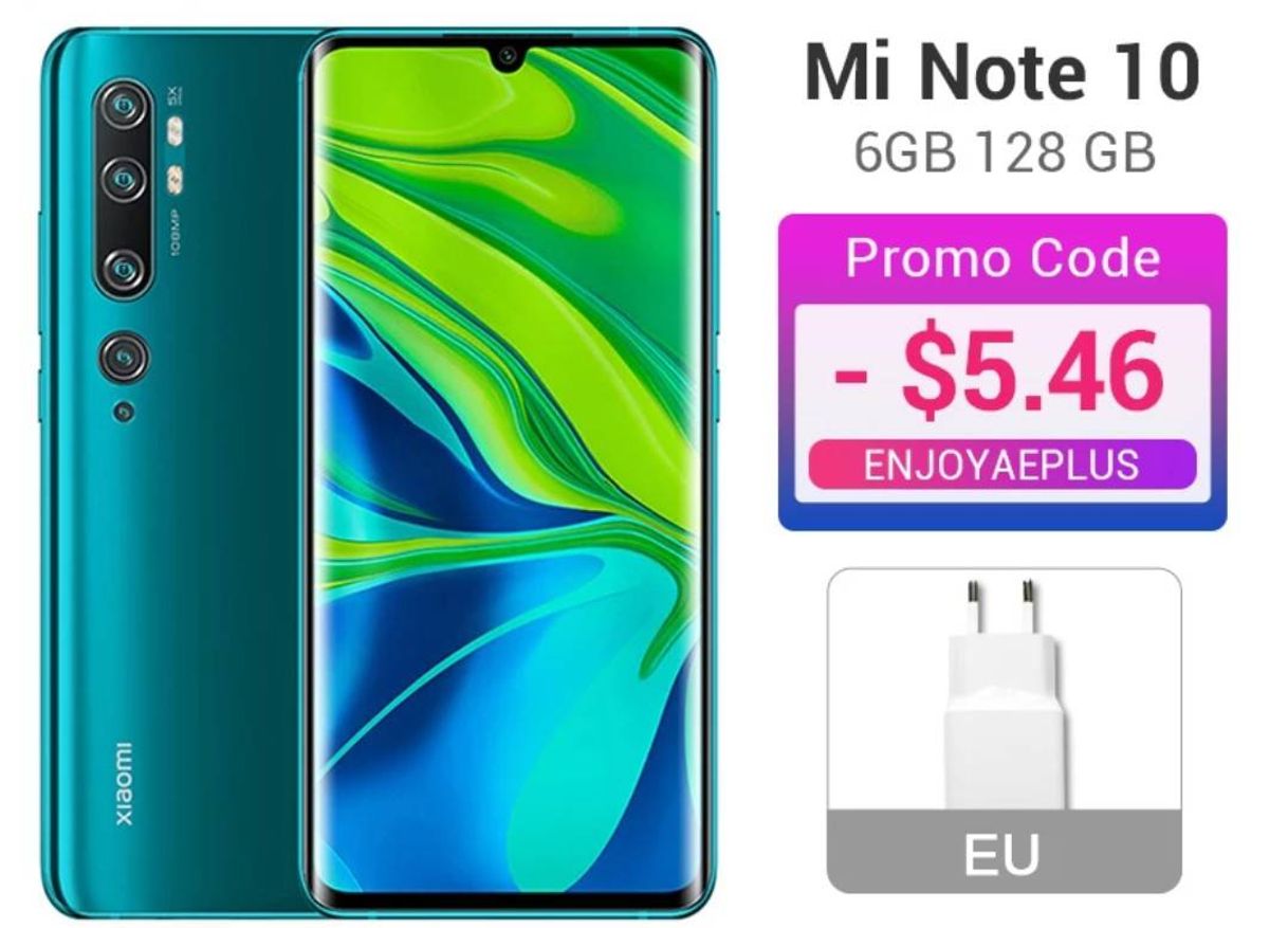 Moda XIOMI MI NOTE 10