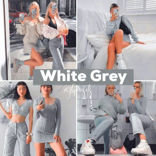 Preset White Grey