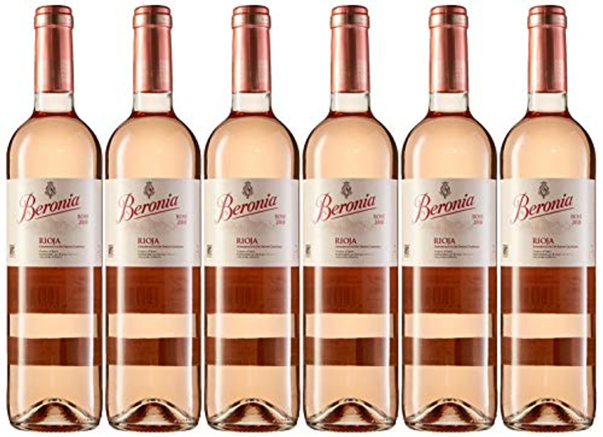 Social Beronia Rosado – Vino D.O.Ca. Rioja – 6 botellas de 750 ml