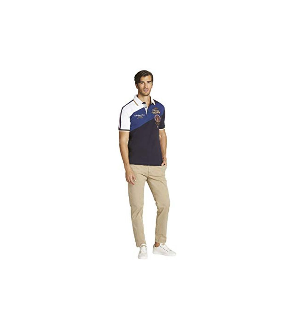 Fashion Aeronautica Militare FRECCE TRICOLORI Polo UOMO BLU PO1344 4XL