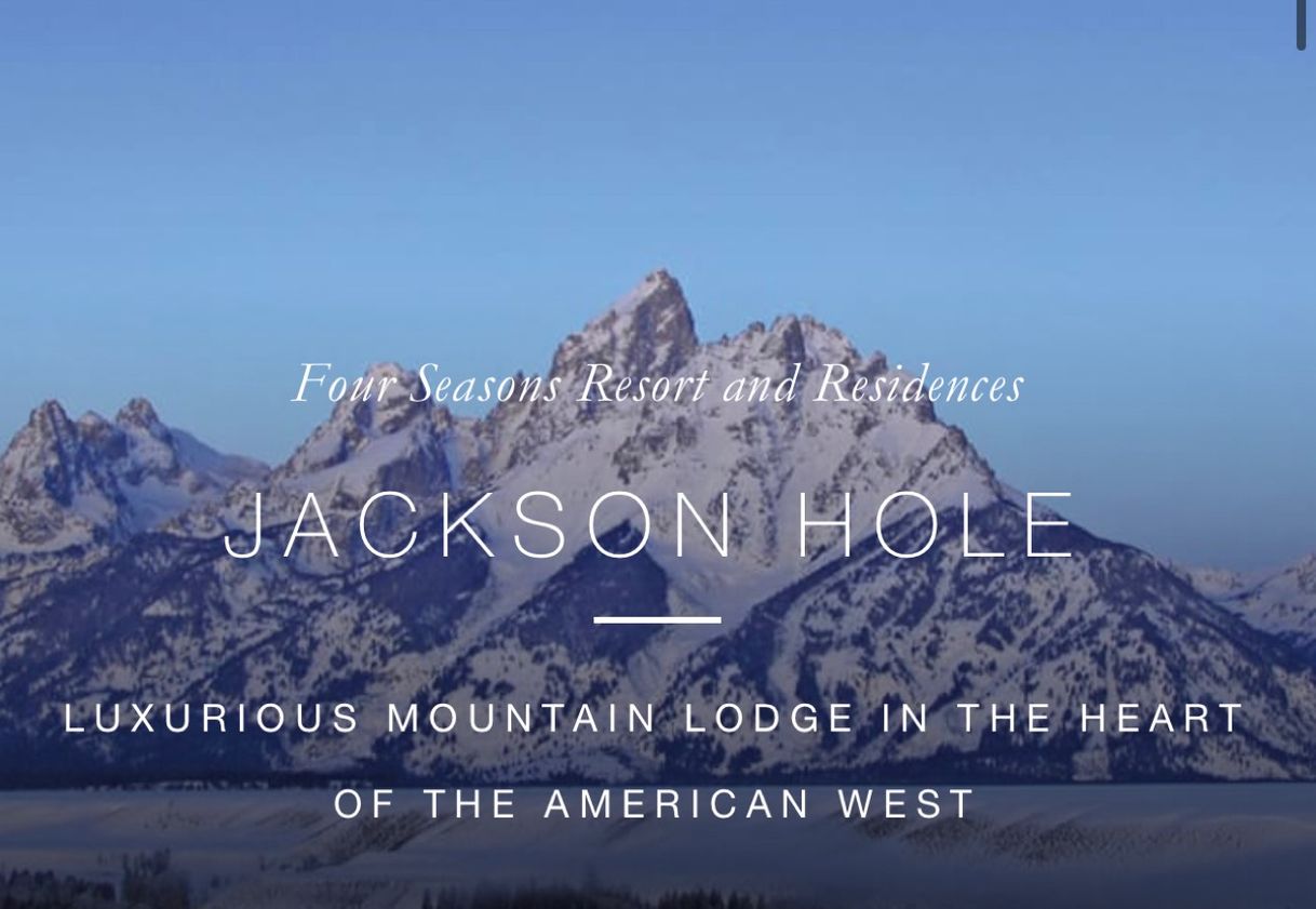 Place Jackson Hole Resort | Four Seasons