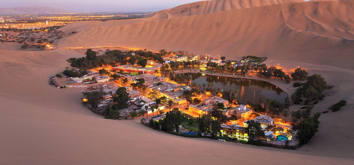 Lugar Laguna Huacachina