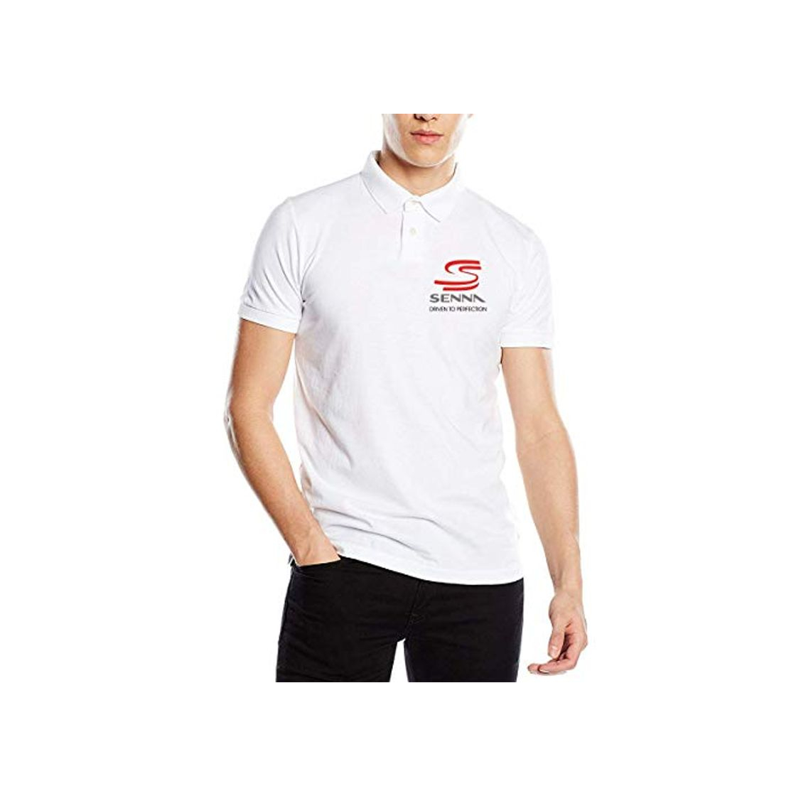 Producto Playera Tipo Polo de Manga Corta Hombre de Ayrton Senna