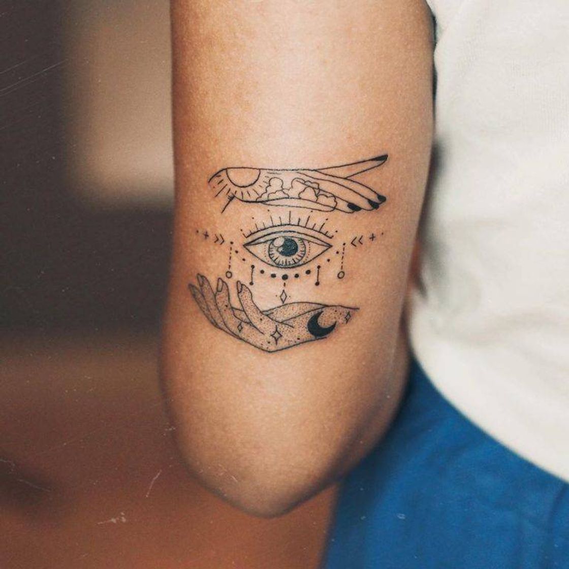 Social Tatuagem olho grego