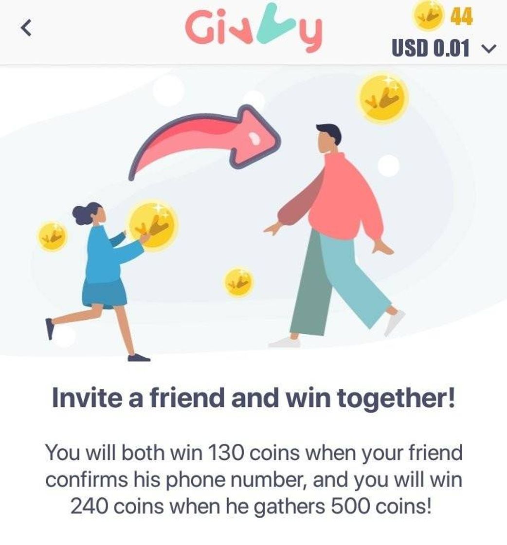 App Receba pagmento da givvy no paypal