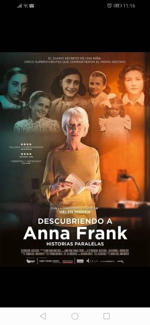 Serie Memories of Anne Frank