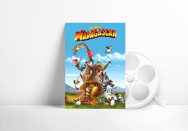 Película Madagascar. La pócima del amor