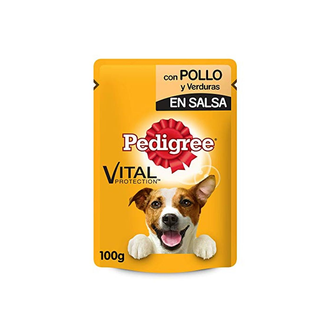 Product Pedigree Bolsita de 100g para perros adultos de Pollo y verduras