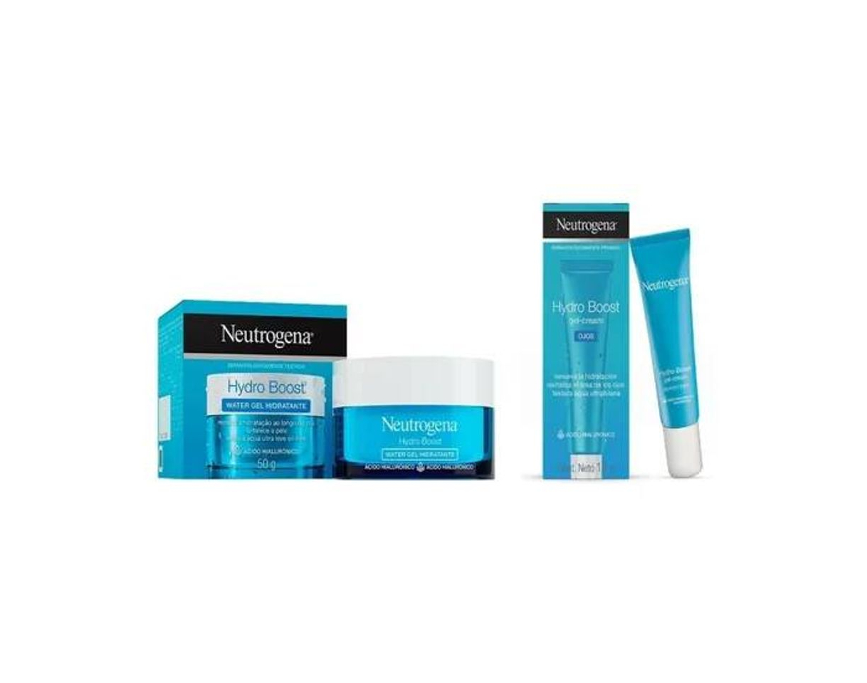 Productos Kit Neutrogena Hydro Boost Gel Facial 50gr Y Crema Ojos 