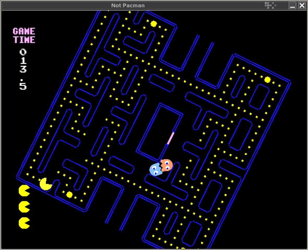 Videogames Not Pacman