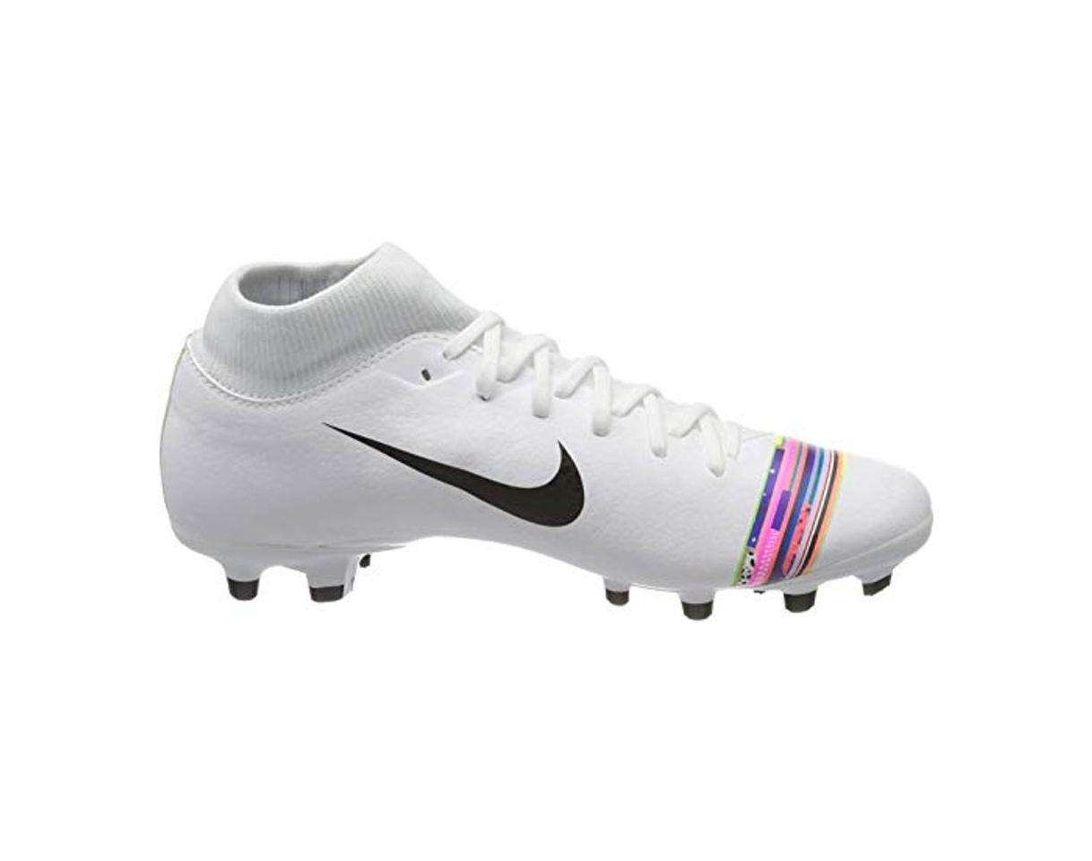 Nike Superfly 6 Academy FG/MG, Zapatillas de Fútbol para Hombre, Blanco