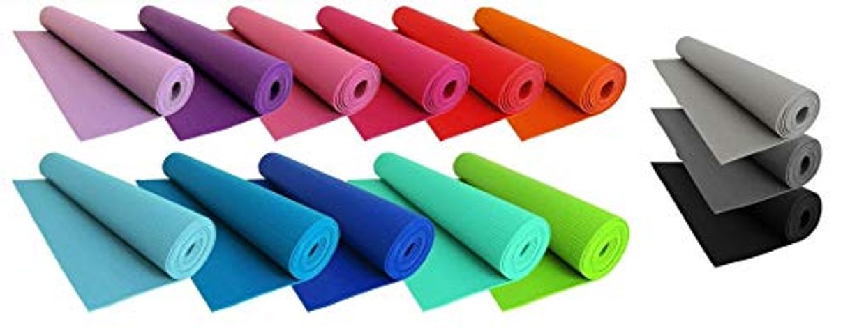 Productos TIEMPO DE SALDI Esterilla enrollable para Yoga Fitness Aerobica con superficie antideslizante