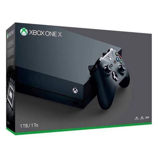 Consola Xbox One X 1TB Reacondicionada Negra