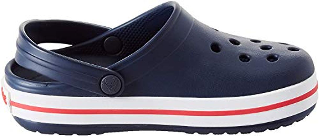 Social Crocs Crocband Clog K, Zuecos con Correa Unisex-Bambini, BLU