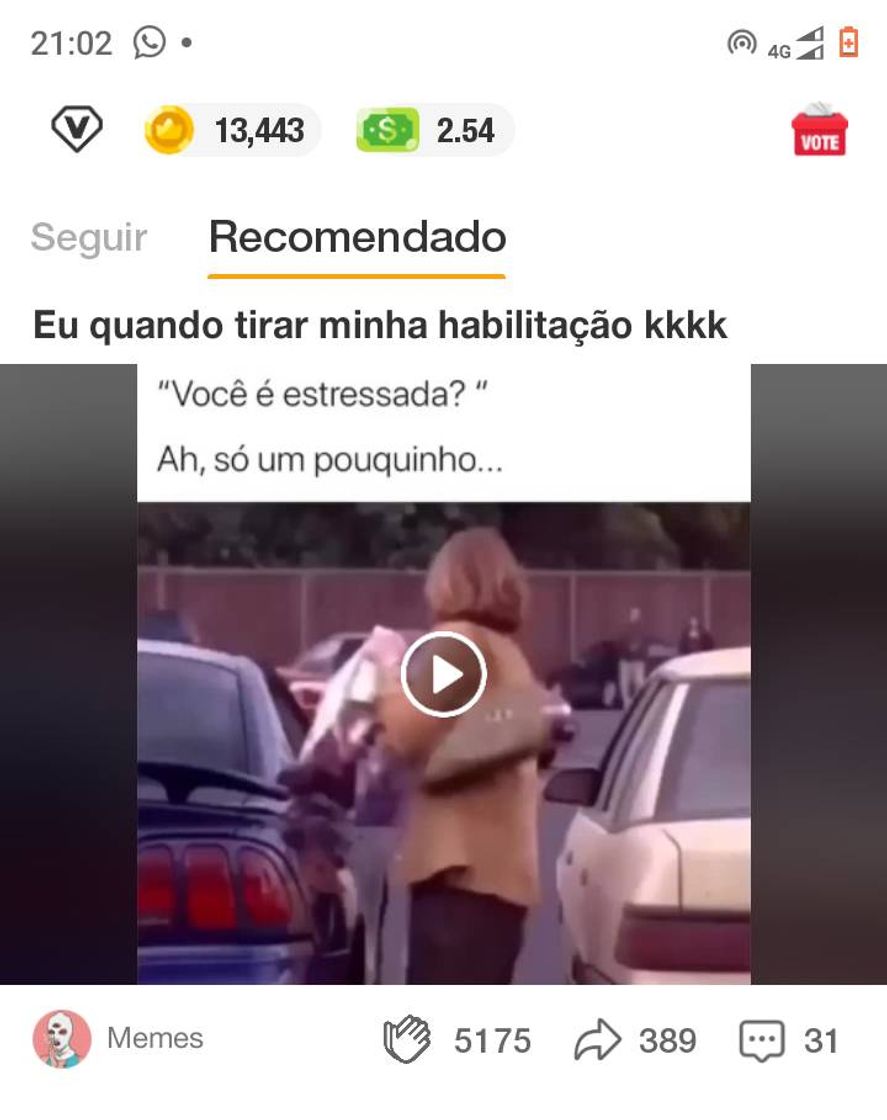 Moda Esse app parece com o kwai mais ele e melhor