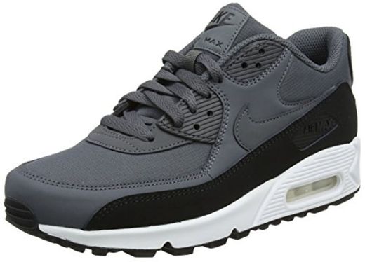 Nike Air MAX 90 Essential, Zapatillas de Gimnasia para Hombre, Blanco